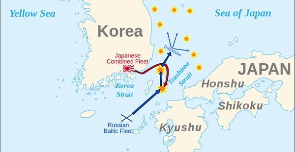 Se libró Batalla de Tsushima-0
