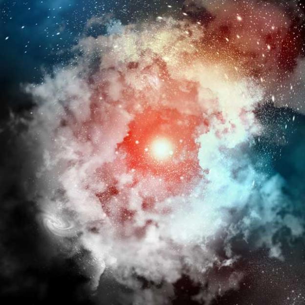 El espectacular y violento nacimiento de una estrella captado por el telescopio espacial Hubble-0