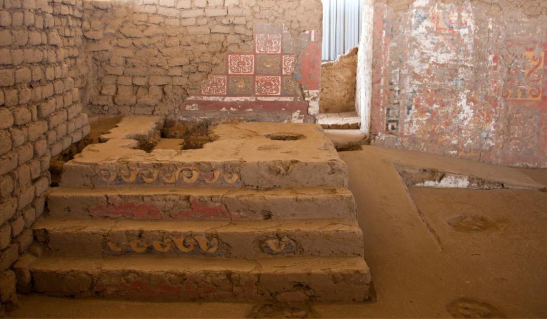 Descubren en Perú murales mochicas de 1400 años de antigüedad-0